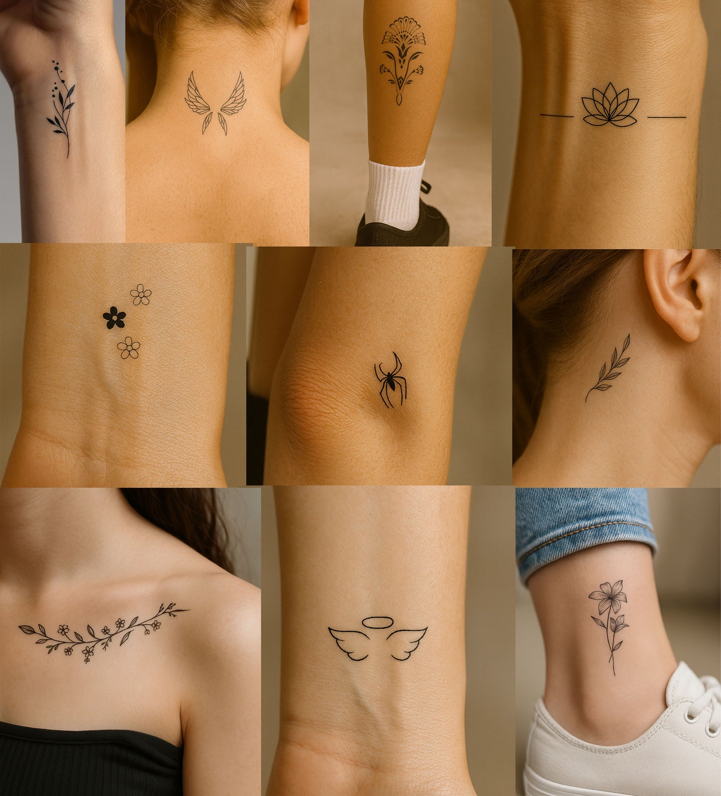 Mini Tattoo Stickers