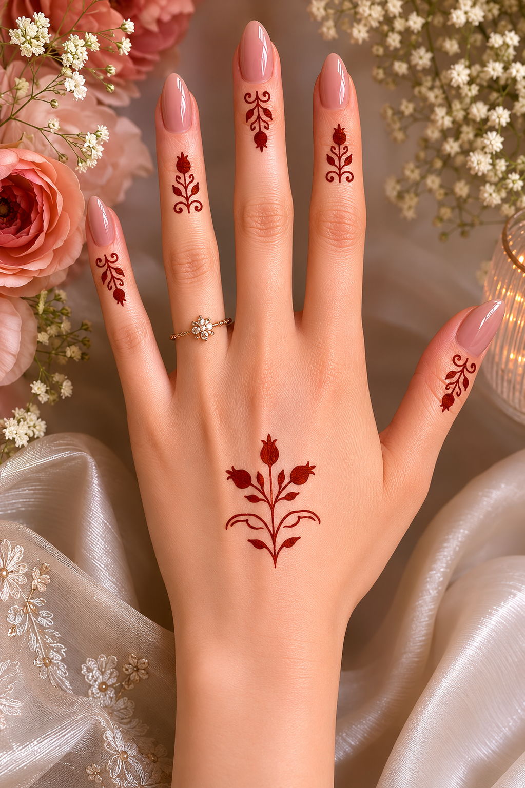 Anarkali Luxe - Henna Stencil