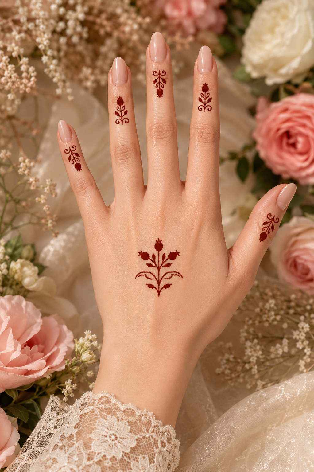 Anarkali Luxe - Henna Stencil
