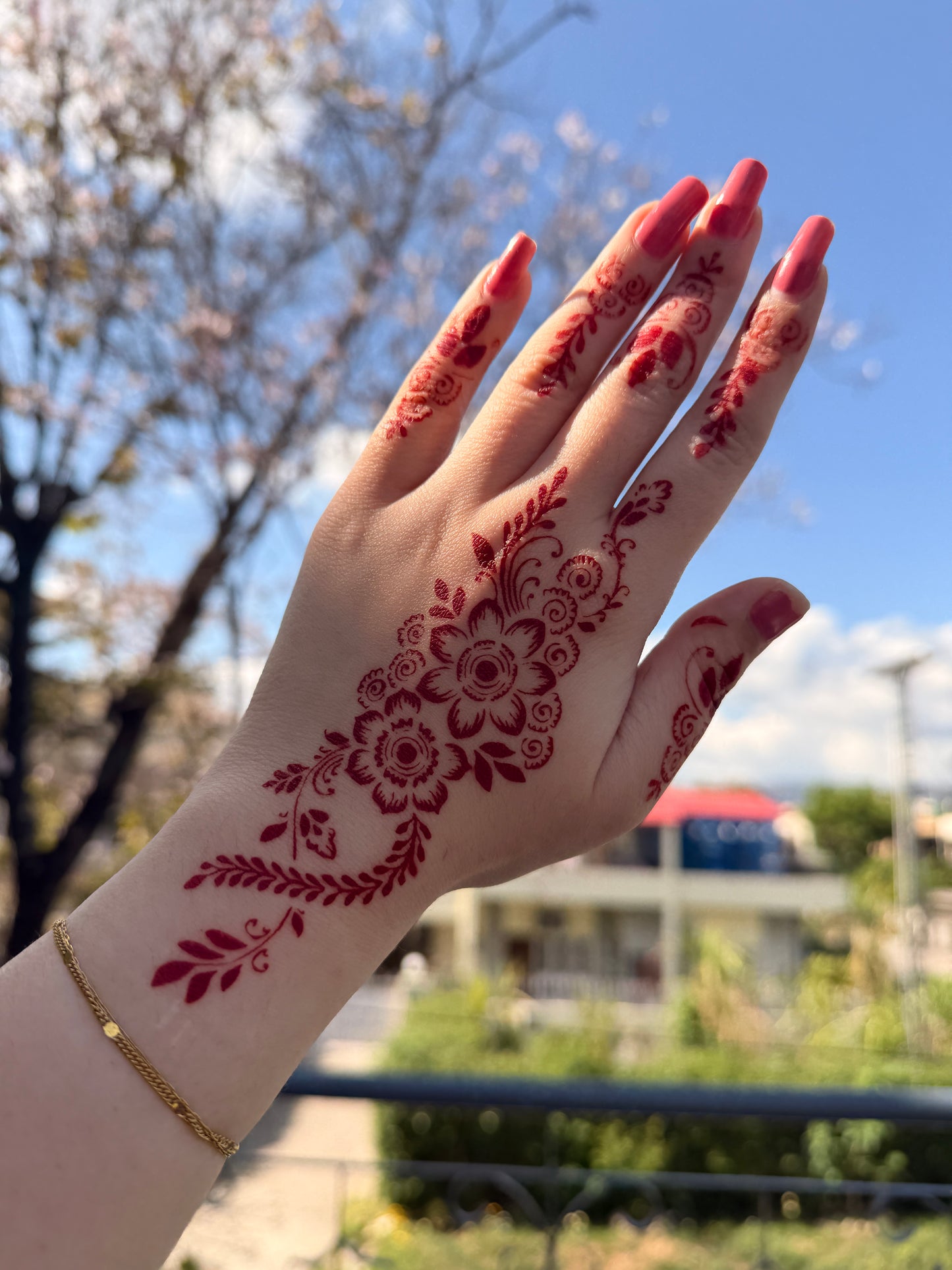 Gulnaar - Henna Stencil