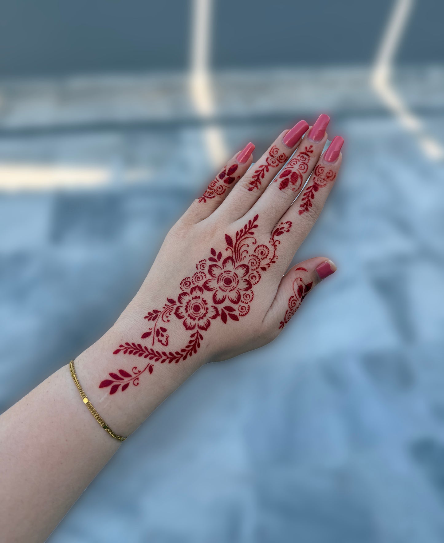 Gulnaar - Henna Stencil